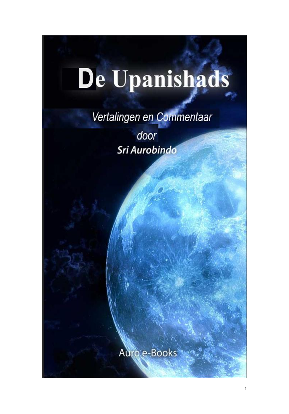 De Upanishads, Sri Aurobindo